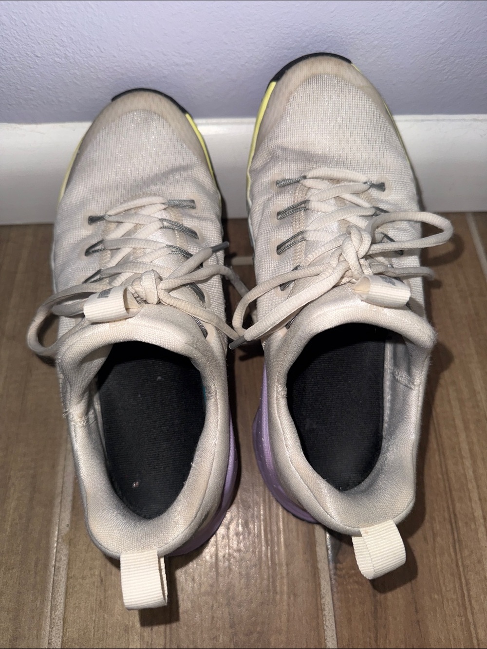 Nike Free Metcon 6 SE Cream, yellow, silver and purple Sneakers - Picture 4 of 11